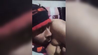 Village Aunty’s Boobs Sucked Lover Hard Sex Video