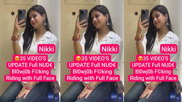 Horny Desi Niharika Nikki Hard Blowjob Riding